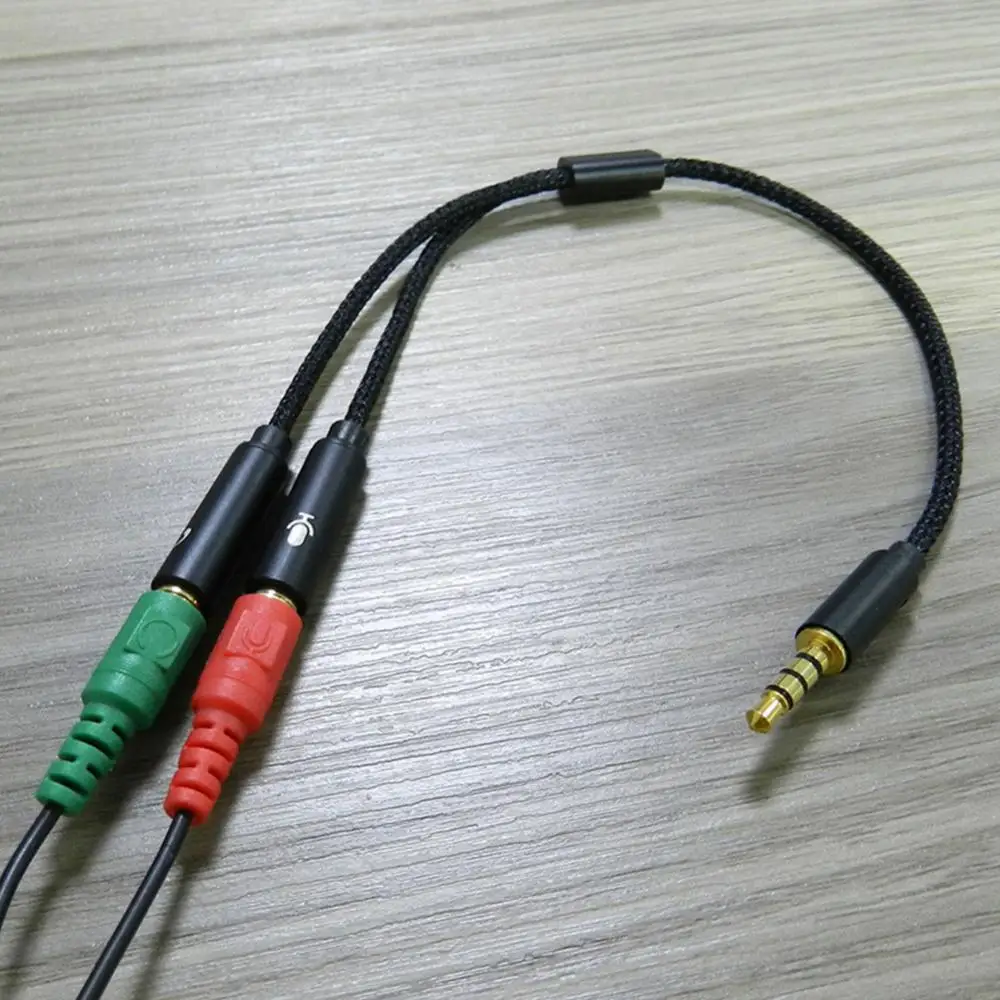 

Headset Splitter Adapter 3.5mm Earphone Jack Male To 2 Female Jack 3.5mm 1 Male To 2 Female Mic Y Splitter 3.5mm Earphone Jack