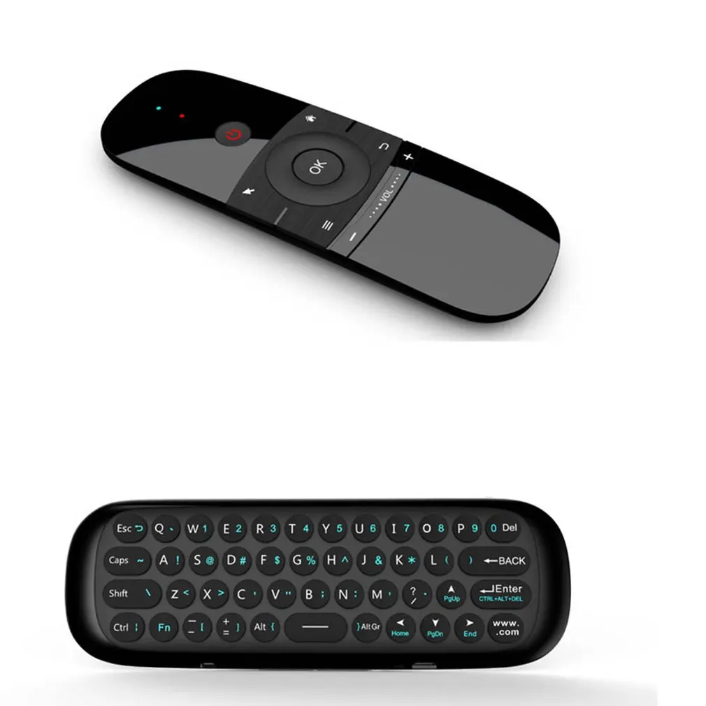 

W1 Fly Air Mouse Wireless Keyboard Mouse 2.4G Rechargeble Gyroscope Mini Remote Control for Laptop Smart Android TV Box PC
