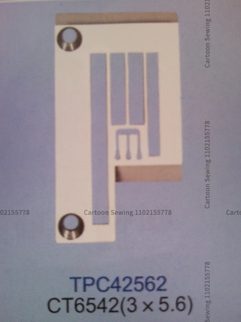 1 шт. TPC42562 игольная пластина 3*5 6 железная с вращающимся воротником для Kingtex Ct6542