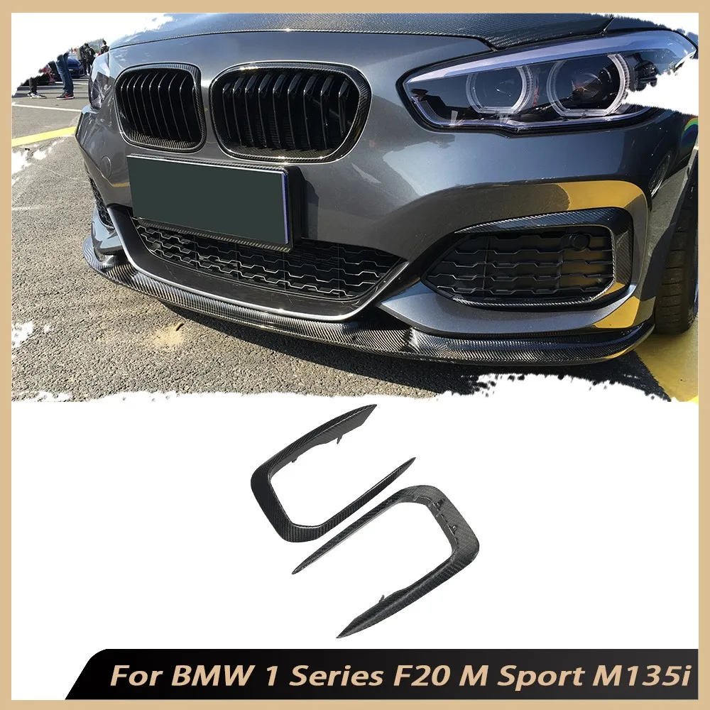 Передние противотуманные фары из сухого углеродного волокна вентиляционные