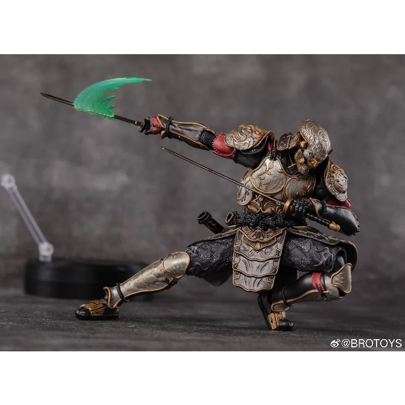 Фото 【Доставка в течение 24 часов】BROTOYS × GDTOYS GB003 Tekken Yoshimitsu (Deluxe Edition) Light Warrior, фигурка в масштабе 1/12, подарочные игрушки №4