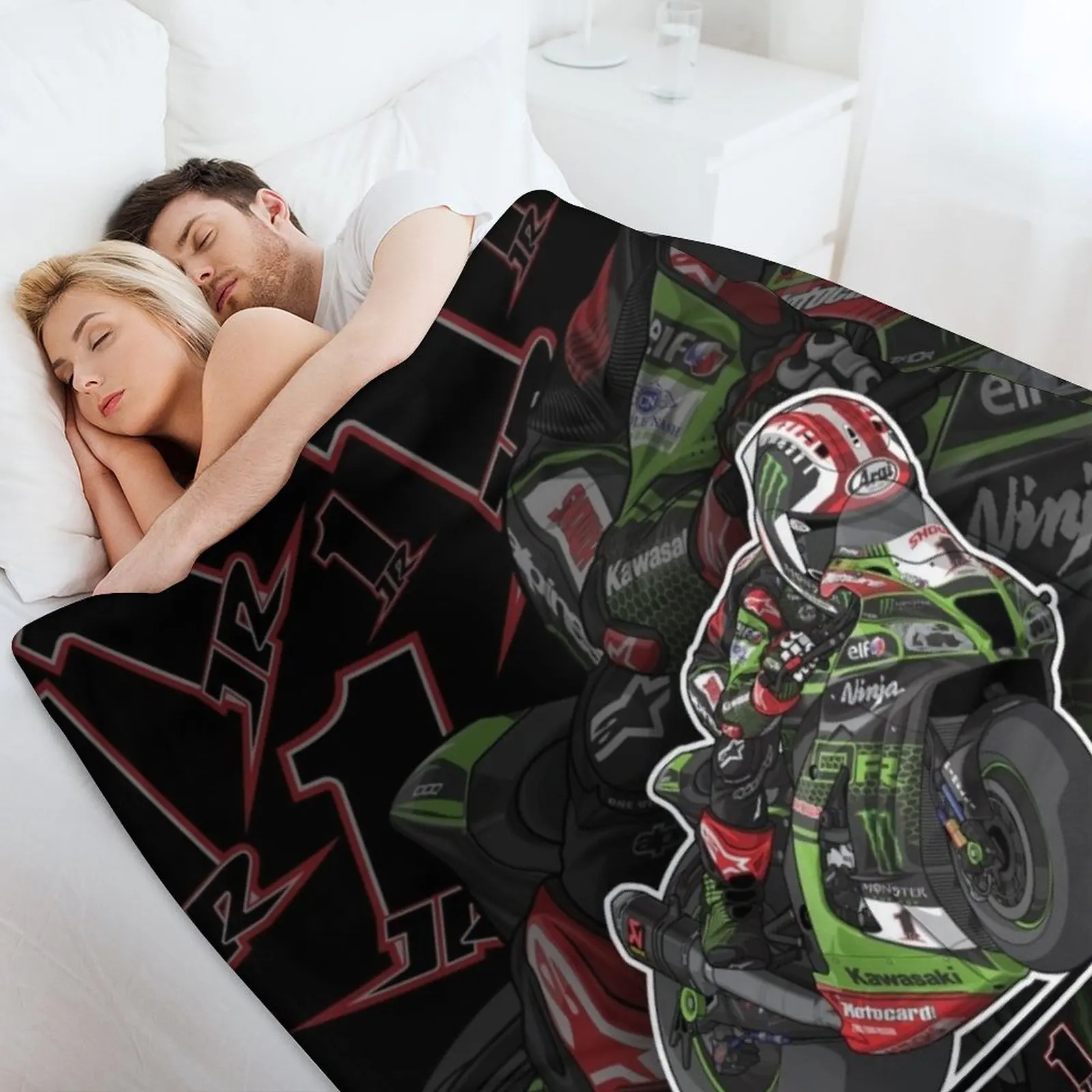 WORLD CHAMPION WSBK 2020 - Одеяло JONATHAN REA Декоративные кровати Покрывала Гигантские одеяла