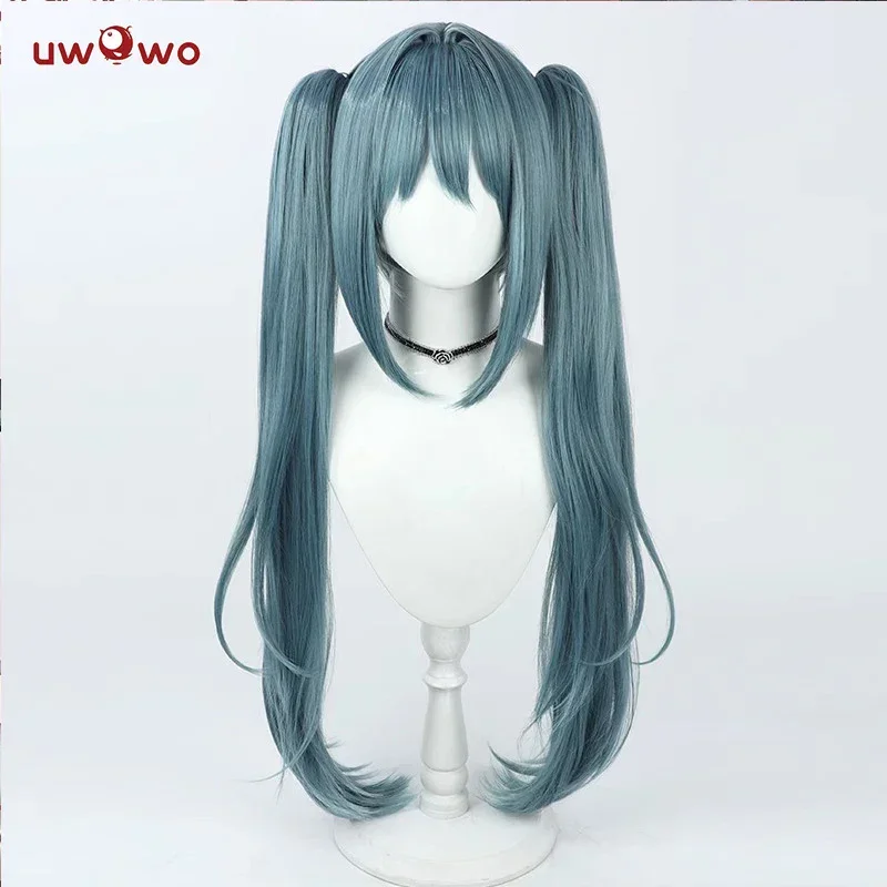 Длинный парик для косплея светло-голубой дракон