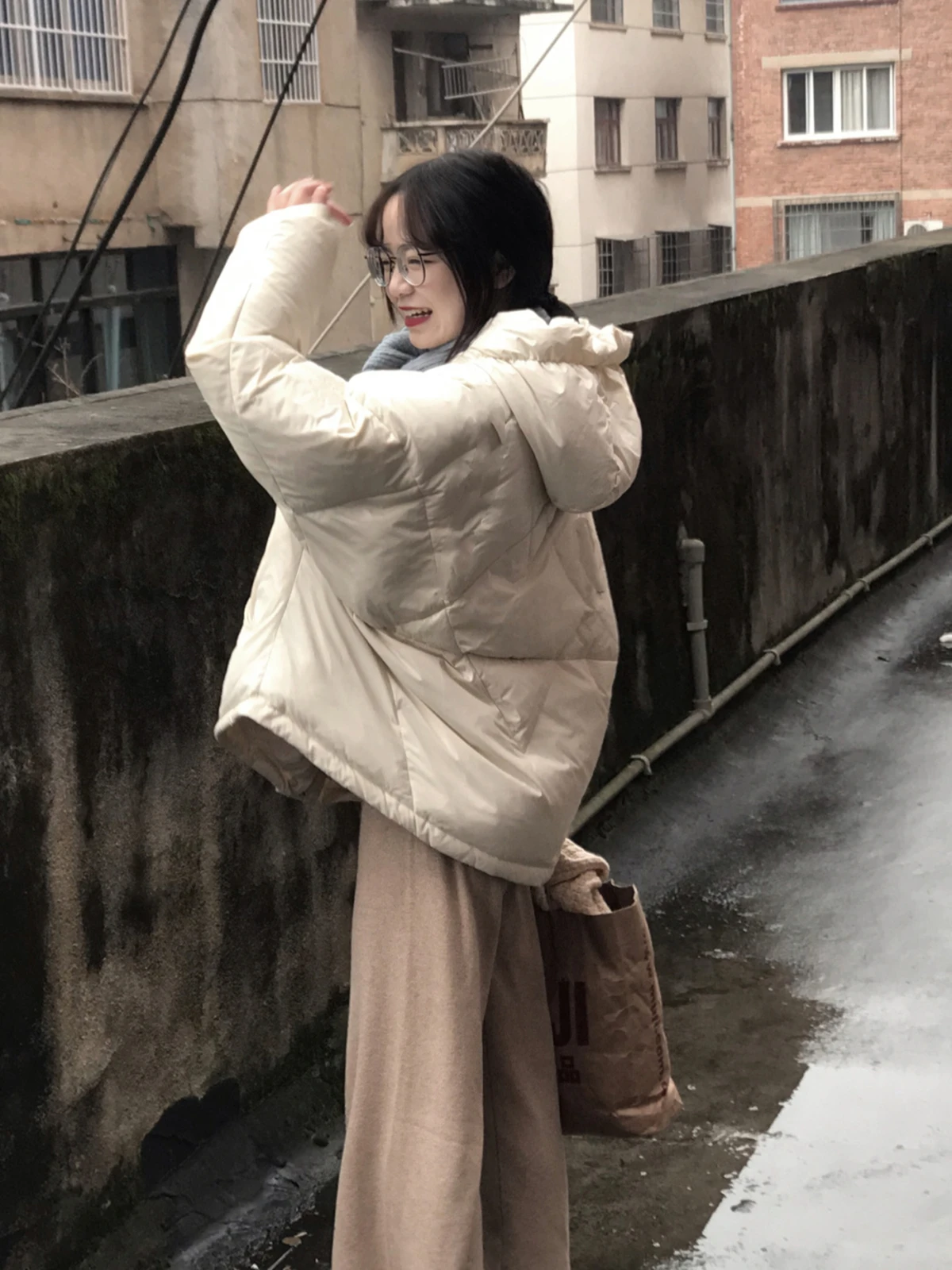 2022 Winter Cotton Padded Clothes, Women's Small Bread Clothes, Korean Version, Loose, Thick, Warm Coat For Forest Students