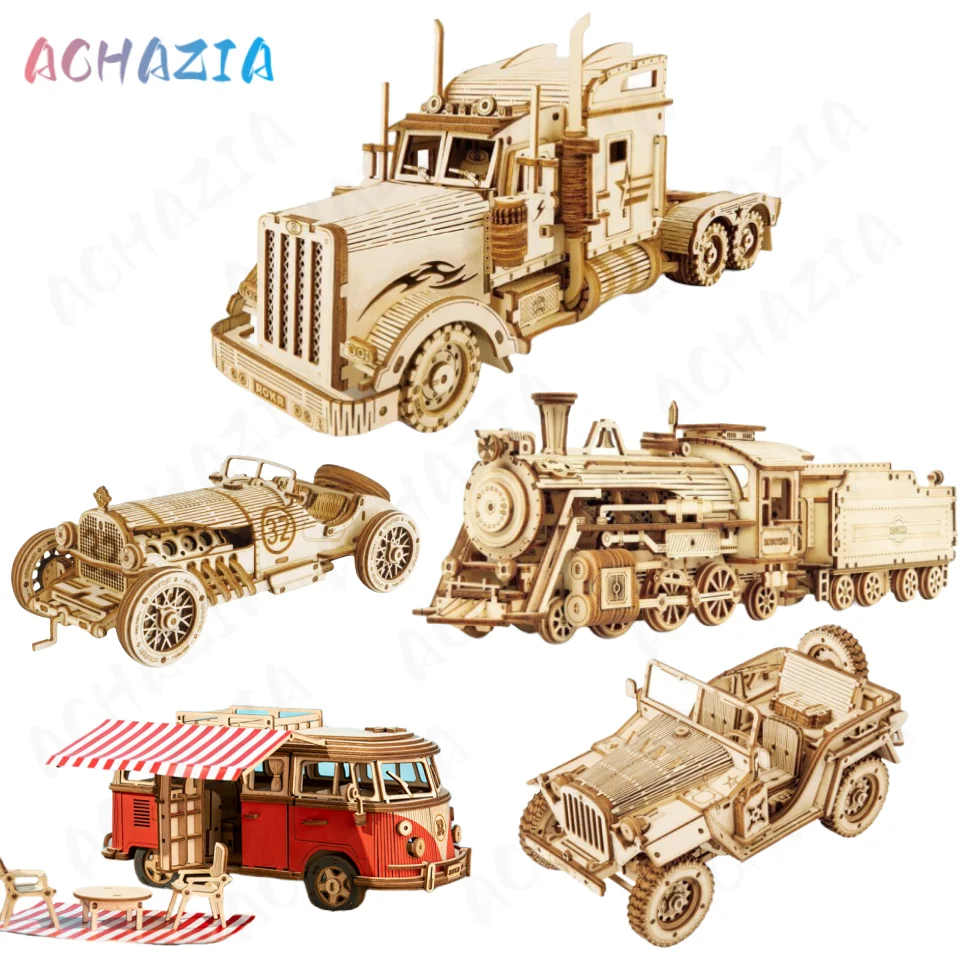 For Children Kids Birthday Gift Wooden Building Toys