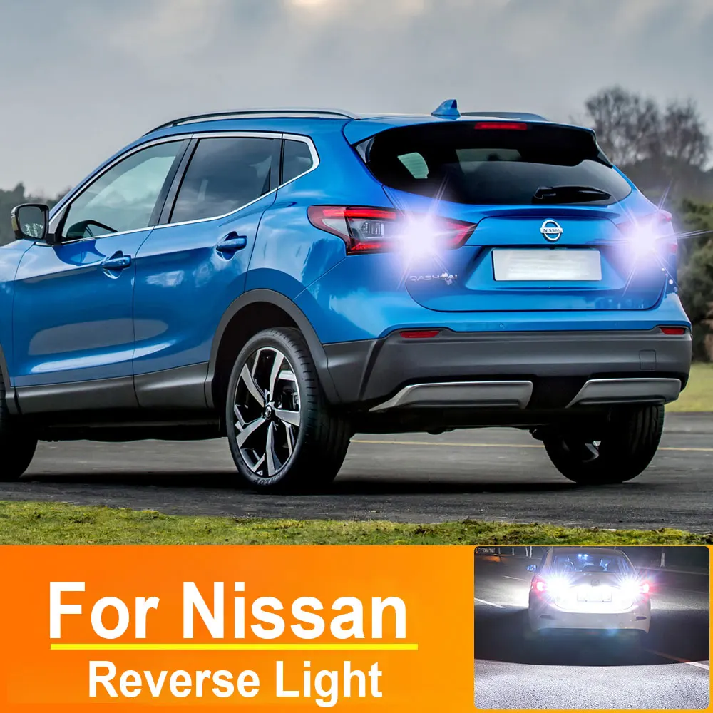 

2 Шт. Светодиодные Фонари Заднего Хода Для Nissan Qashqai J11 X Trail T32 Pathfinder R52 Juke Note W16W T15 921 912 Canbus Бе...
