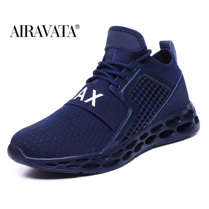 Men's Running Shoes Flat Fashion Sneakers Breathable Athletic Outdoor Male Casual Trekking Shoes Plus Size 39-48