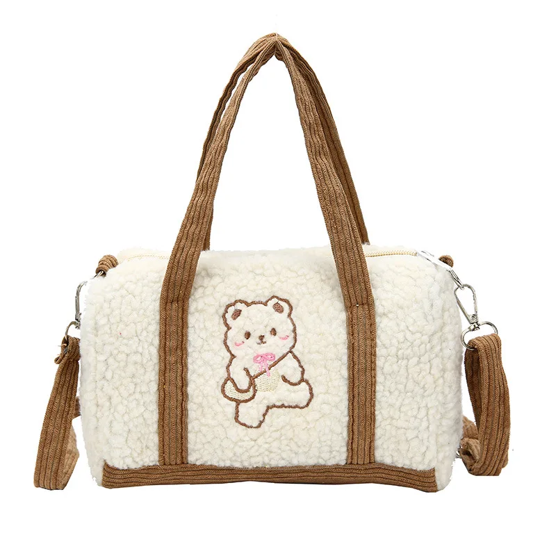 

Kawaii Plushie Cute Bear Miraculous Plush Toys Girl Bags Kid Backpack Bolsa Infantil Menina Purse Anime Soft Fluffy Accessories