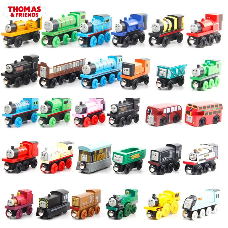 

Thomas and Friends Trackmaster Toy Magnetic Toy Train Cake Decoration Toys for Boys Thomas Train Educational Wooden Train Toy