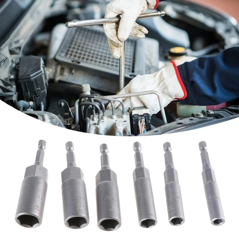 5 5-19 мм силовая отвертка сверло набор инструментов головки гаечный ключ винт 1/4