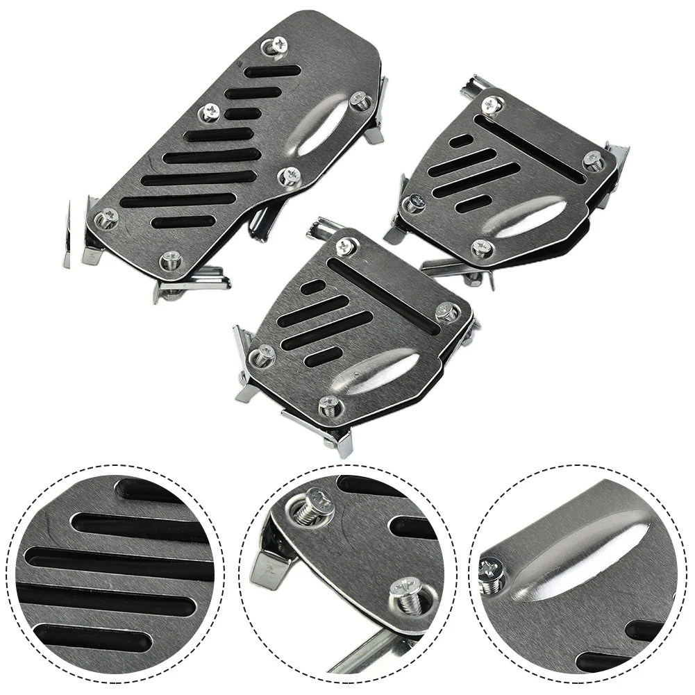 

Clutch Set Kit Foot Pedals Manual Transmission Universal Silver Black Silver+Black Car Accelerator Brake Pad Cover