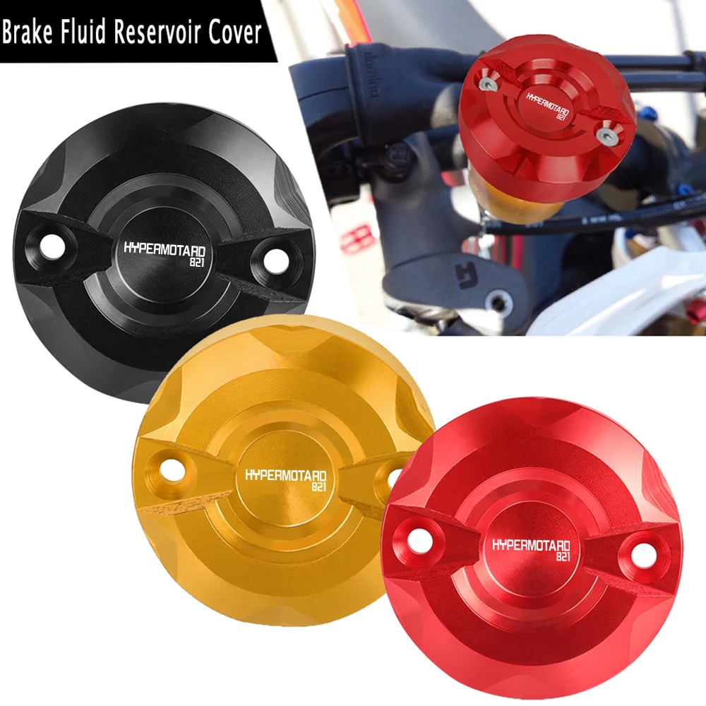

Motorcycle Accessories Front Brake Fluid Reservoir Cap Cylinder Cover For Ducati HYPERMOTARD 821 HYPERMOTARD821 2013 2014 2015