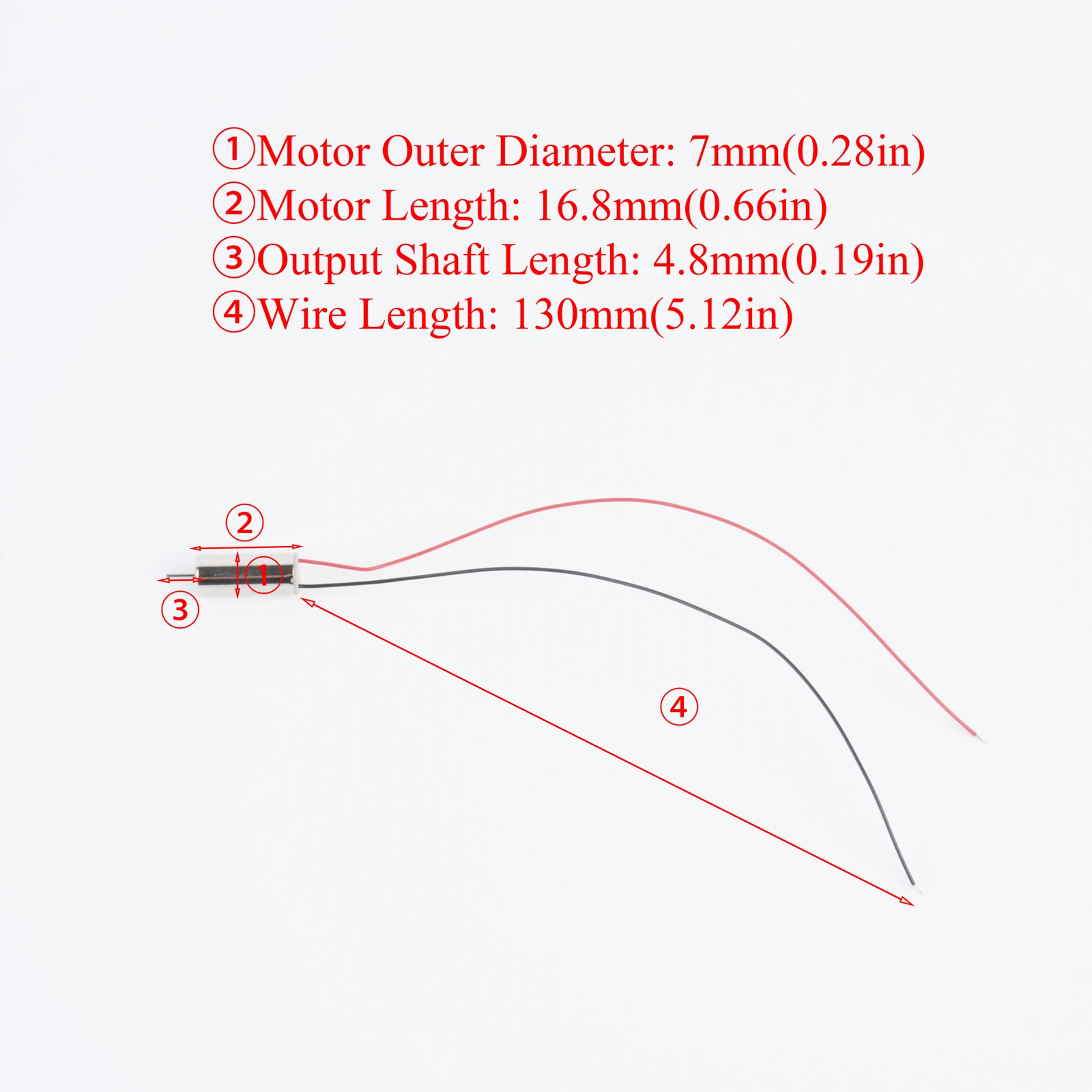 100 шт. A + B DC 3 В-3 7 В мини без сердечника 716 высокоскоростной 60500 об/мин микро для DIY