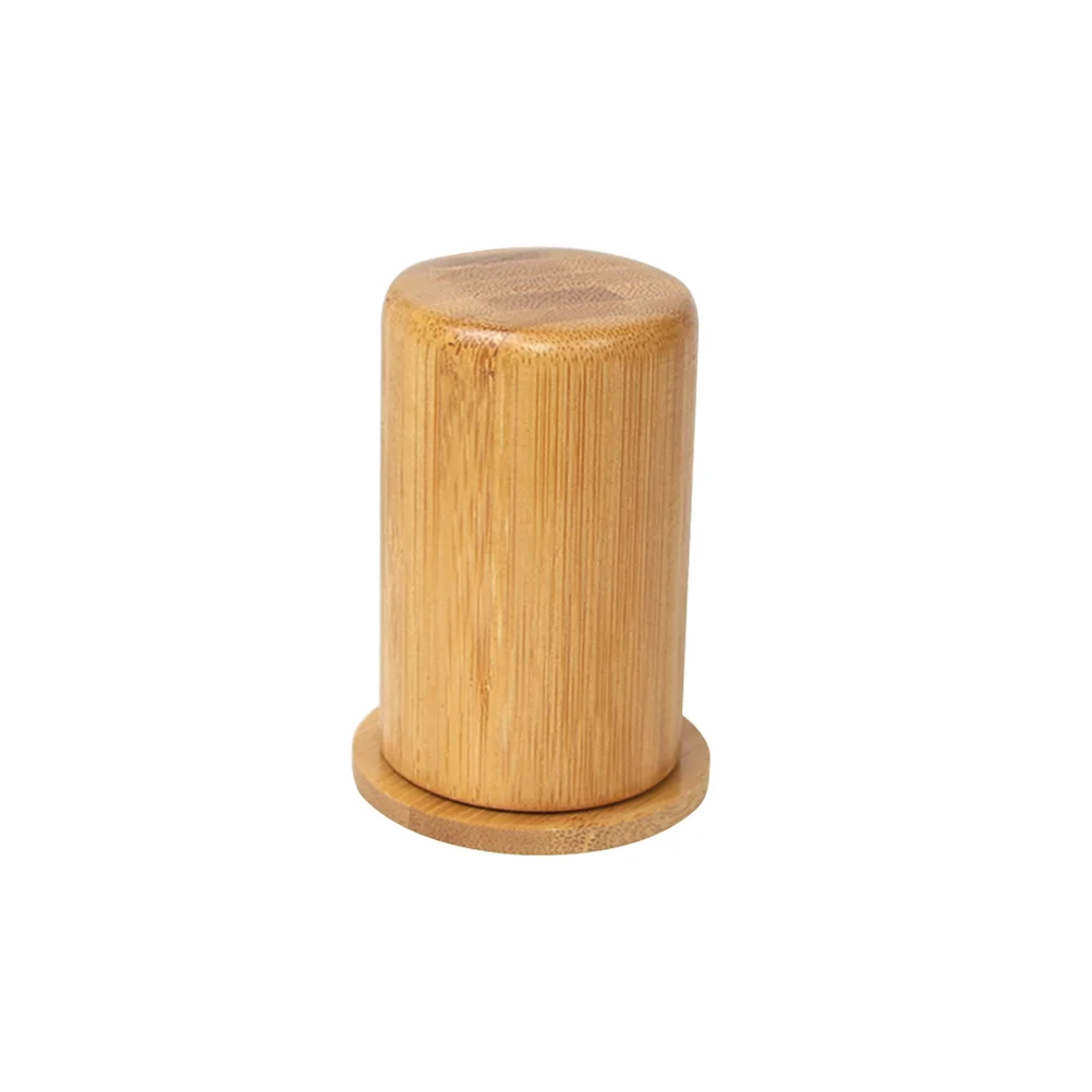 

Toothpick Holder Dispenser Box Wood Cocktail Stick Wooden Mini Kitchen Toothpicks Jar Container