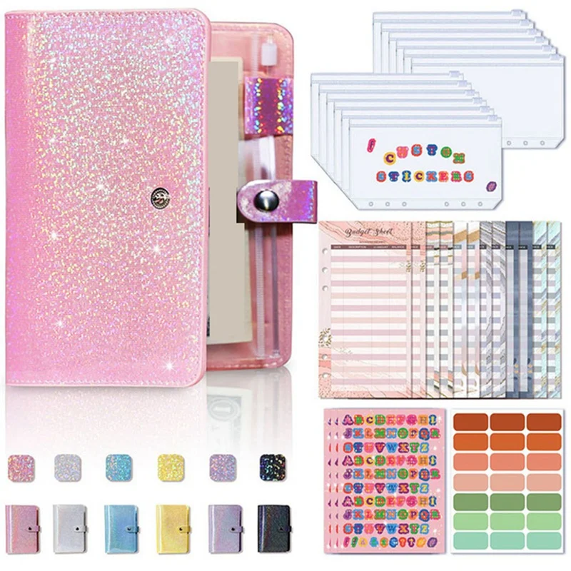 

A6 Money Organizer For A6 Cash Budget Binde Budget Planner Binder With Zipper Envelopes Cash Envelopes For Budgeting