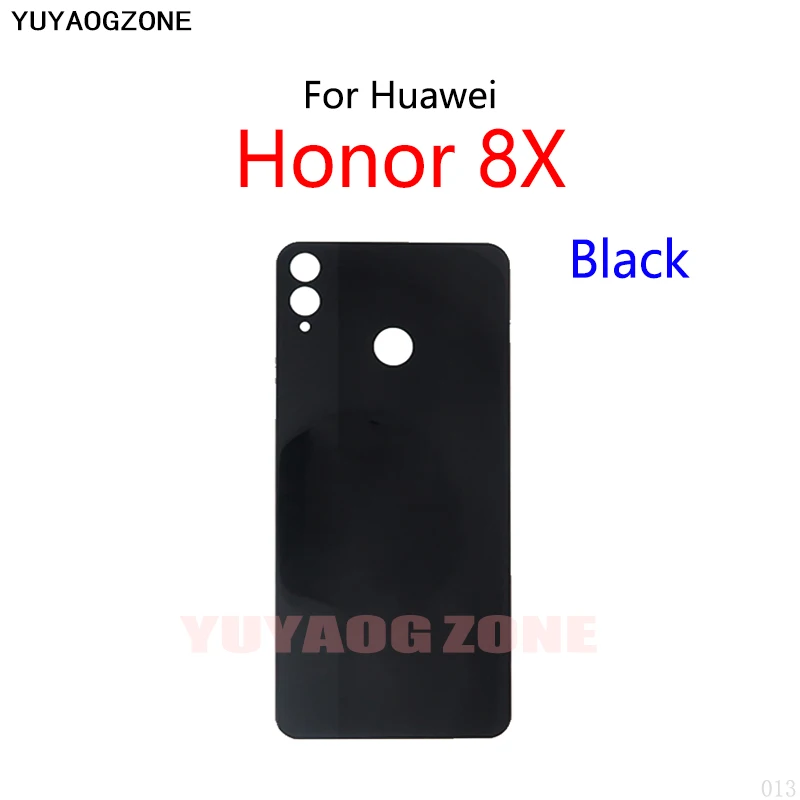 Задняя крышка батарейного отсека для Huawei Honor 8X стеклянная панель корпус задняя -