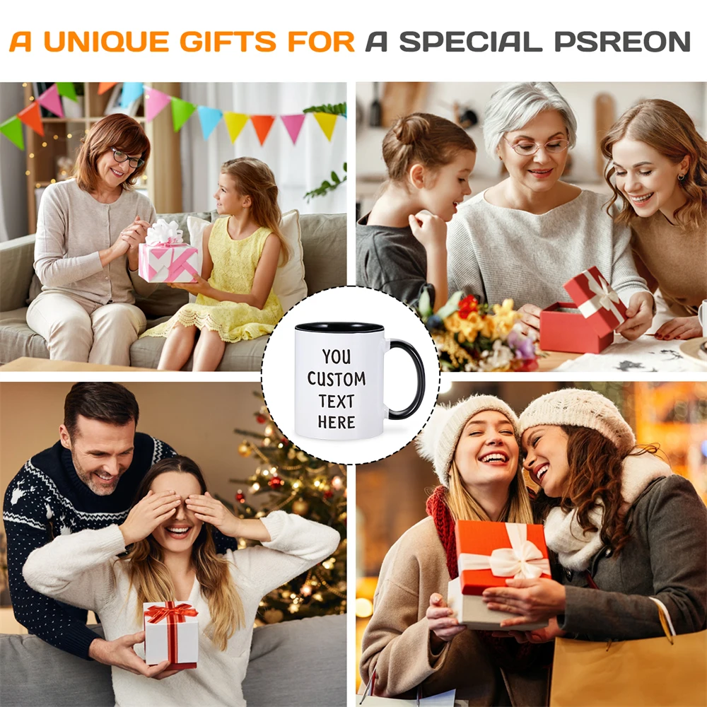 Кружка с фотографией на заказ керамическая чашка для кофе чая мамы ребенка