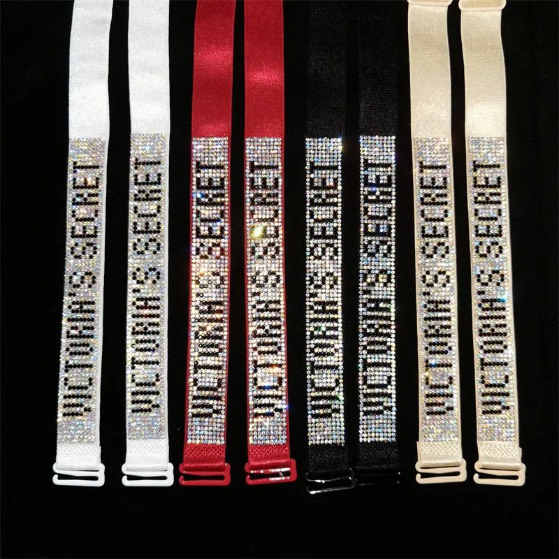 Женский бриллиантовый бюстгальтер ремешок нижнее белье аксессуары блестящий