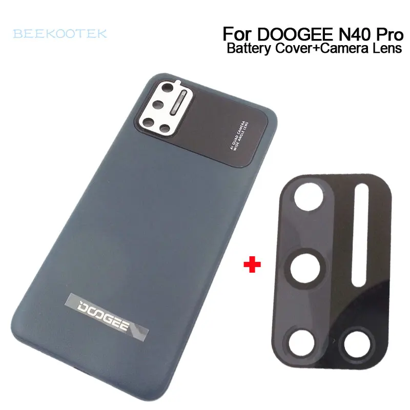 Новый оригинальный чехол для батареи Doogee N40 Pro задняя крышка с декоративными