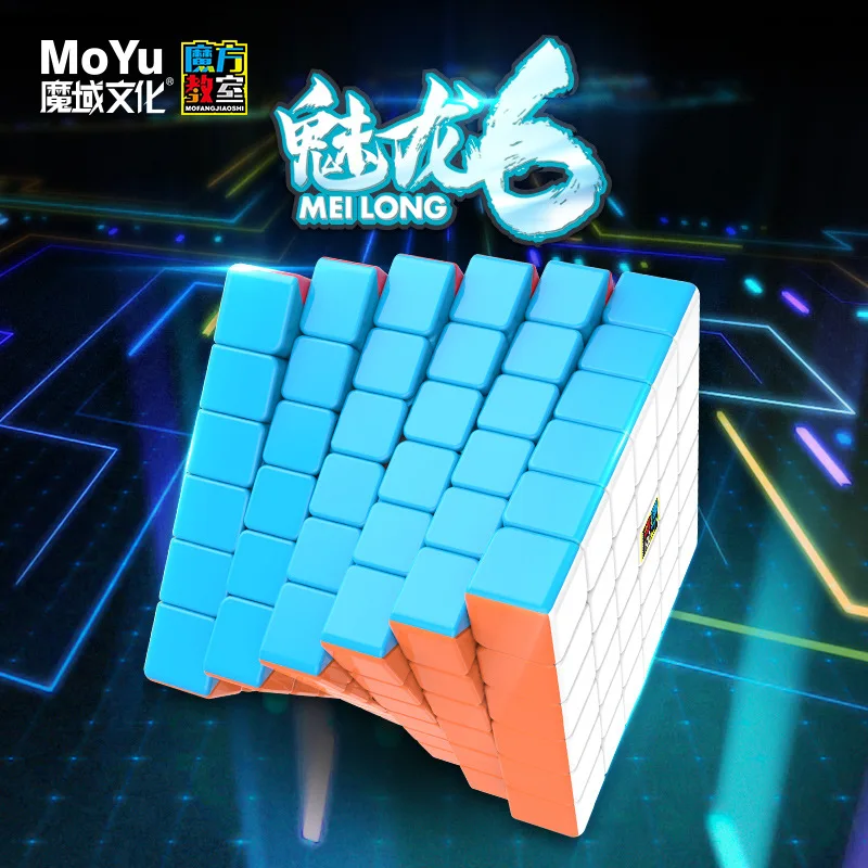 

MoYu MeiLong 6x6 Magic Cube Puzzle Toy 6x6x6 Professional Speed 7x7x7Cube Educational Toys Cubo Competition Office Toys