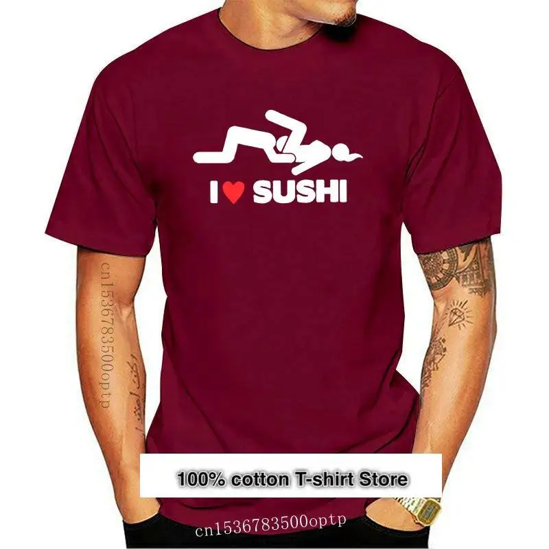 

Camiseta de algodón negro con frase Sushi sucio adulto, camiseta divertida para despedida de soltera, Humor, nueva