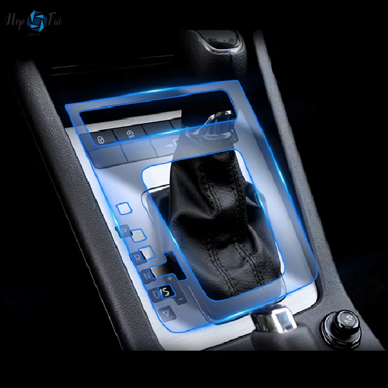 

For Skoda Octavia A7 2017-2019 Car Interior Center console Transparent TPU Protective film Anti-scratch Repair film Accessories