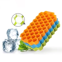 bees nest ice cube mold food grade silicone 3d chocolate pudding mould bar cold drinks baking tools