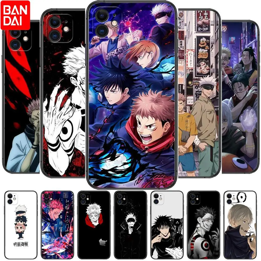 

Jujutsu Kaisen Anime Phone Cases For iphone 13 Pro Max case 12 11 Pro Max 8 PLUS 7PLUS 6S XR X XS 6 mini se mobile cell