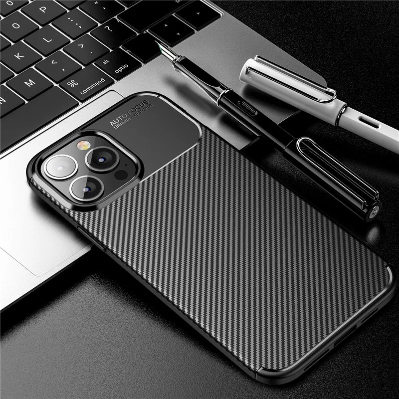 

For iPhone 12 Pro Max Case 13 Mini SE 2020 11 Pro Max X XR XS 10 7 8 6 6S Plus Soft Silicone Protective Bumper Back Phone Cover