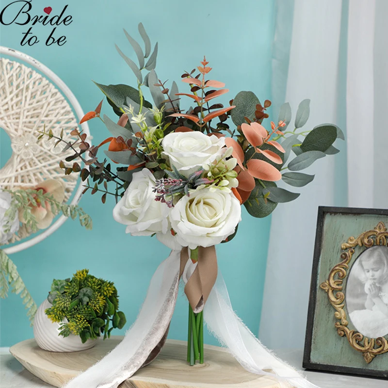 

Wedding Hydrangea Bouquet Artificial Flowers Room Home Decoration DIY Wedding Flower Arrangement Party Supplies Photo Props