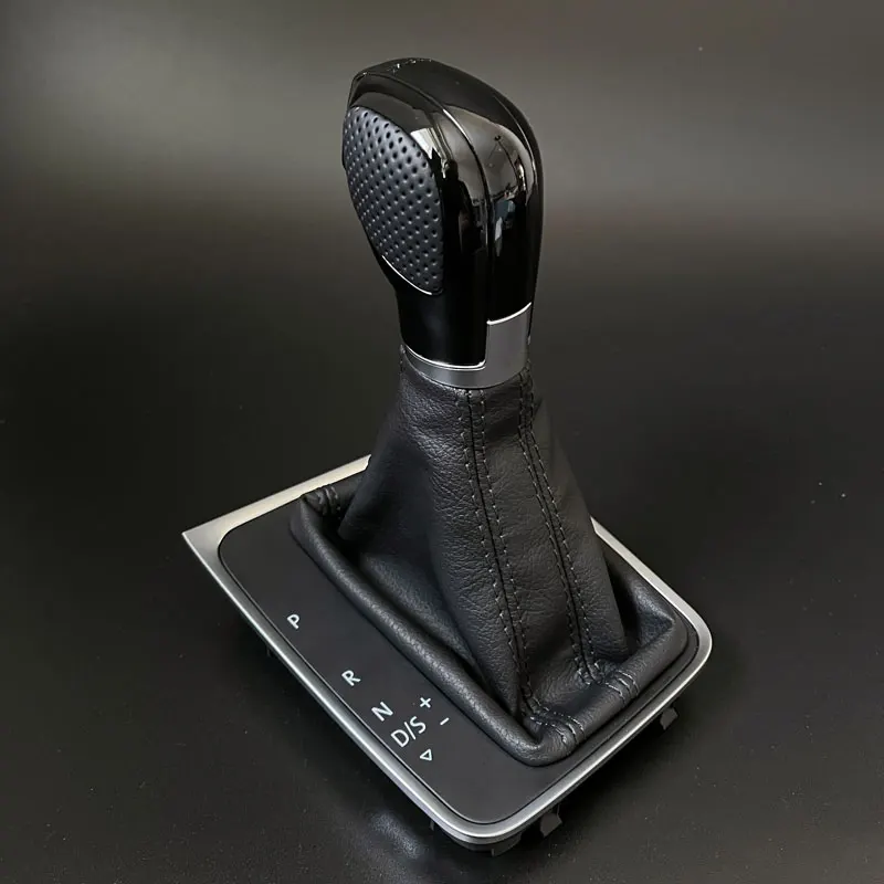 

DSG Genuine leather black stitch Gear Shift knob For Golf 7 7.5