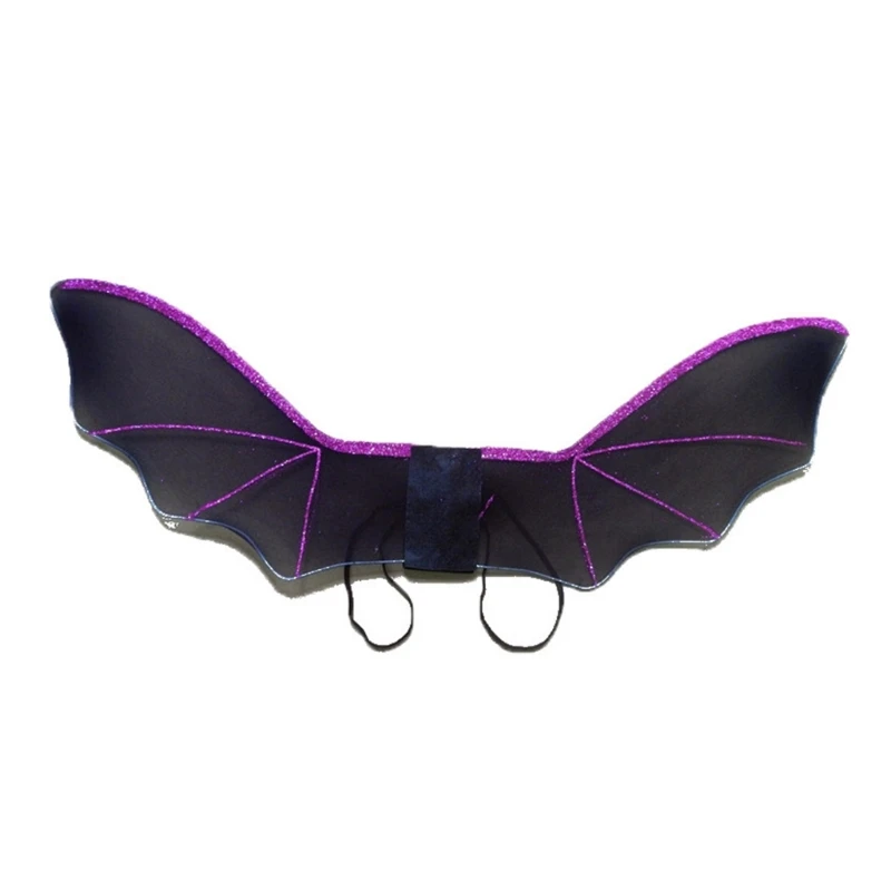 

Bat Wings Halloween Cosplay Props Glitter Bat Costume Fancy Dress Dragon Wings