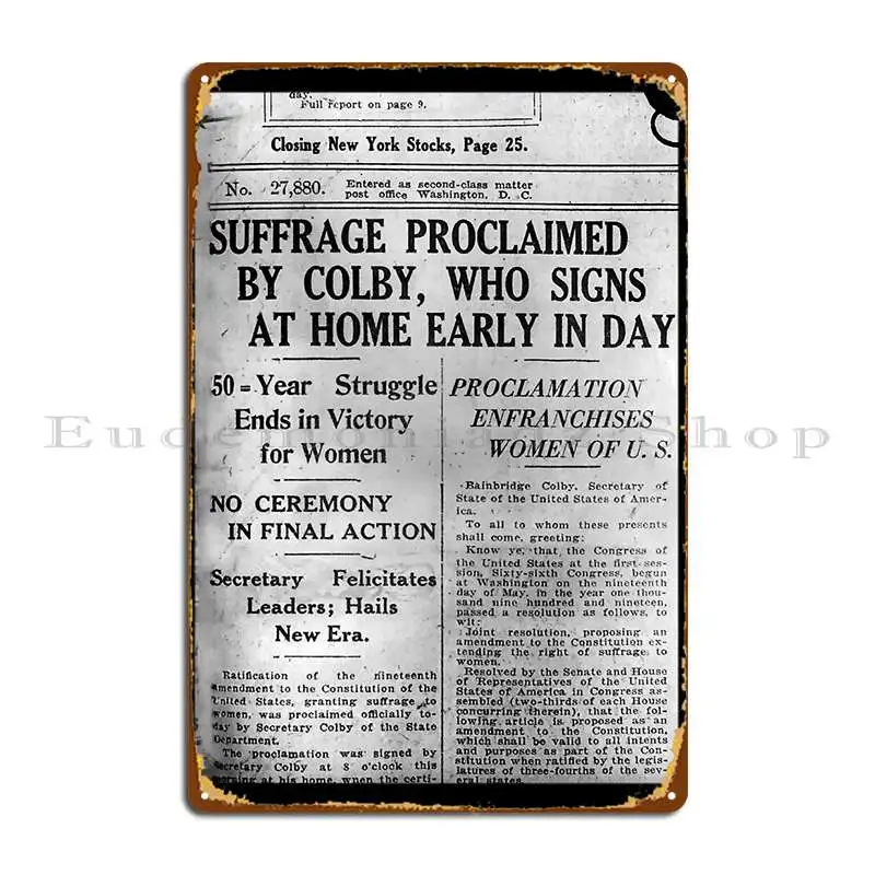 Наголовная линия Вашингтона Вечерняя звезда августа 26 1920 года металлическая