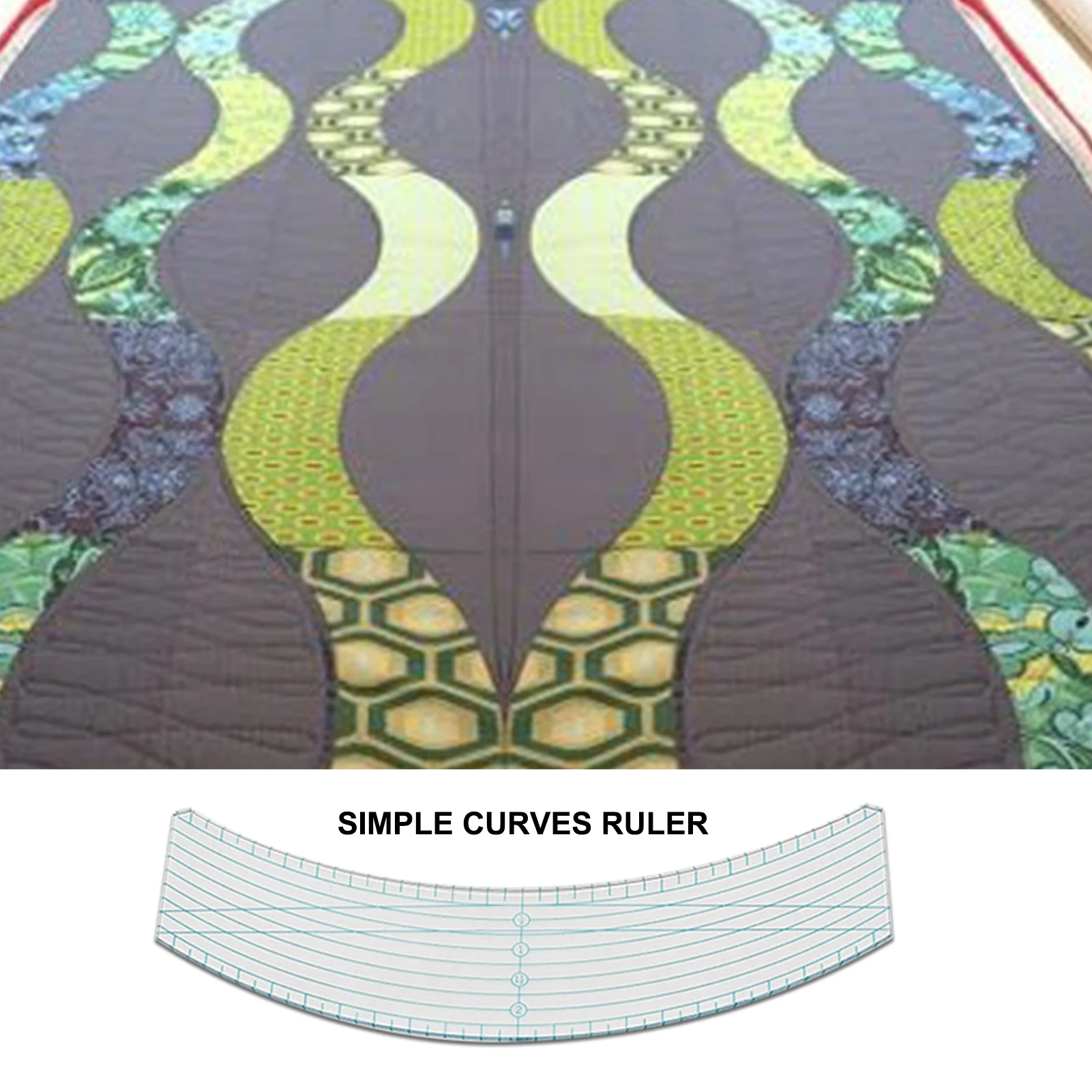 

Простой шаблон с акриловыми кривыми линейкой для шитья и шитья, Плетеный шаблон для измерения шитья, инструменты для шитья