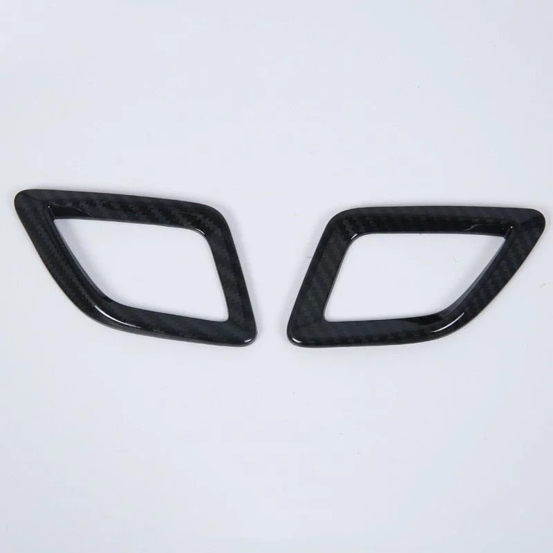 

Узор из углеродного волокна ABS для Honda Accord 10th 2018, украшение для переднего верхнего кондиционера, выхлопных отверстий, внутренние молдинги