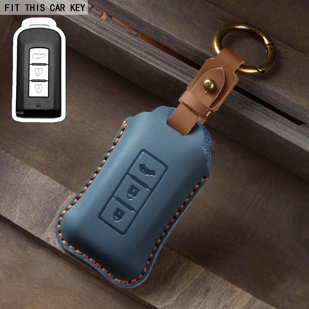 

Чехол для ключей, чехол для ключей для Mitsubishi L200 ASX Outlander Eclipse Cross Pajero Sport Lancer, аксессуары, автомобильный Стайлинг, брелок