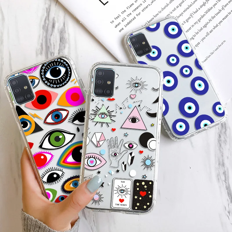 

S22 Ultra Case For Samsung Galaxy A52 Case S23 Ultra A53 5G A52S 5G A51 A32 A71 A50 A21S A33 A22 A72 A13 A23 S20 FE Clear Cover