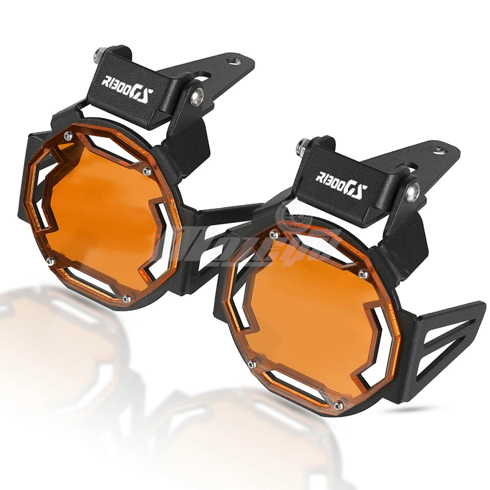 Фото 2023 2024 2025 для BMW R1300GS GS1300 R 1300 R1300 GS R 1300GS Adventure ADV Светодиодный противотуманный фонарь Держатель противотуманной фары Защитная решетка №5
