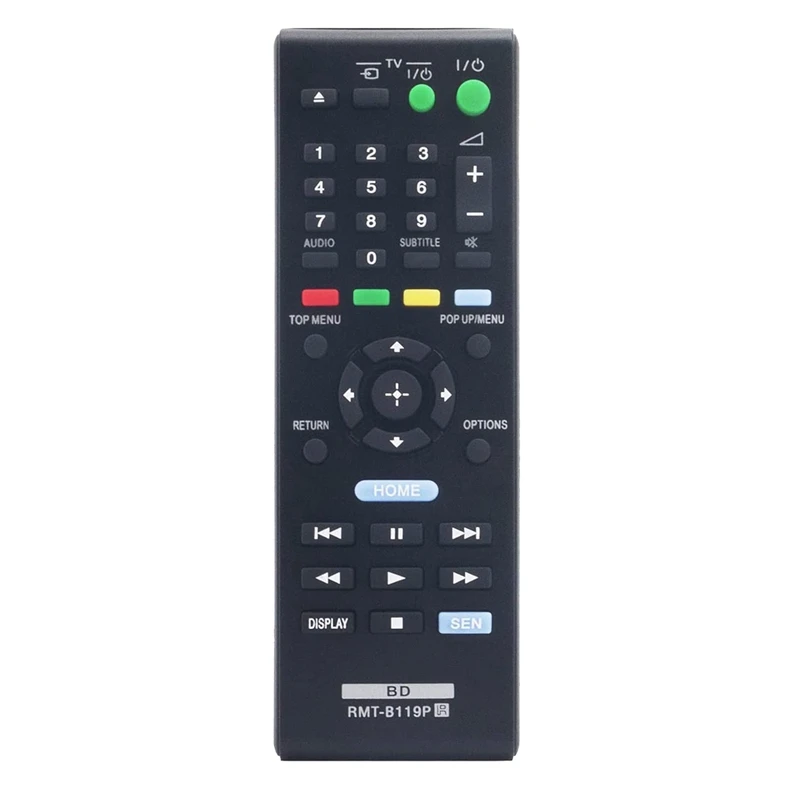

Remote Control Replace RMT-B119P For Sony Blu-Ray Recorder Disc DVD Player BDPS490 BDPS1100 BDPS590 BDPS5100 BDP-S390 BDP-S190