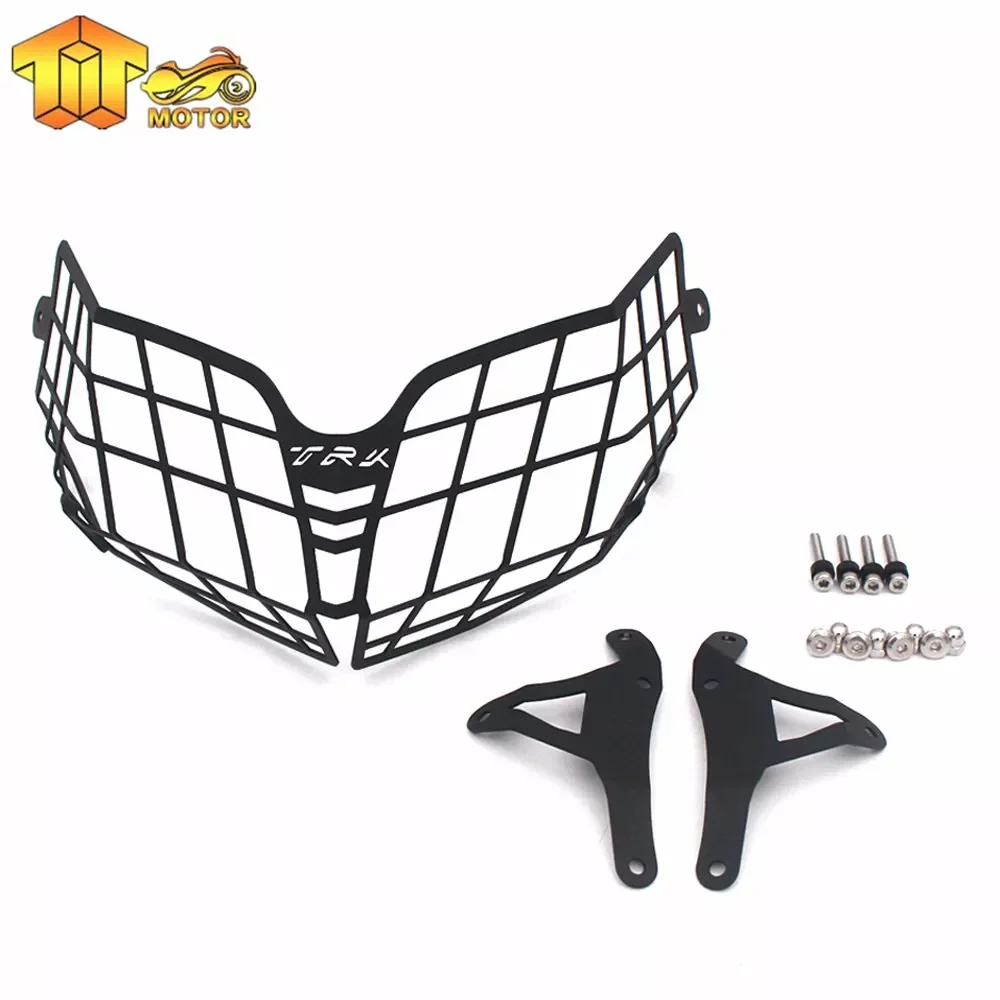 

Black For Benelli TRK502 TRK 502X Headlight Guard Protector Grille Covers for Benelli TRK 502 Moto Parts Motorcycle Accessories