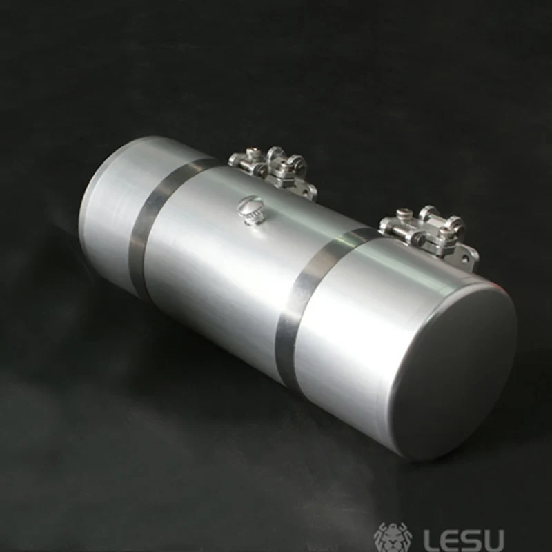 

US Stock LESU 110mm Metal Oil Tank for 1/14 RC Tamiya Global Liner King Hauler Tractors Truck Model TH02301-SMT5