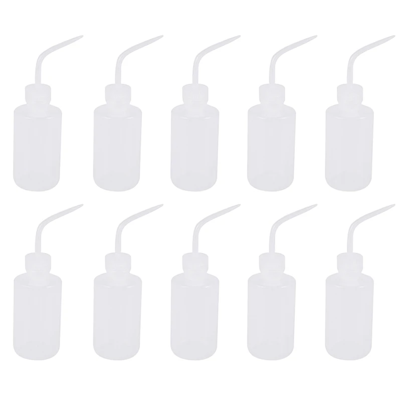 5X250 мл 8 унций емкость для мытья татуировок прозрачная белая пластиковая зеленая