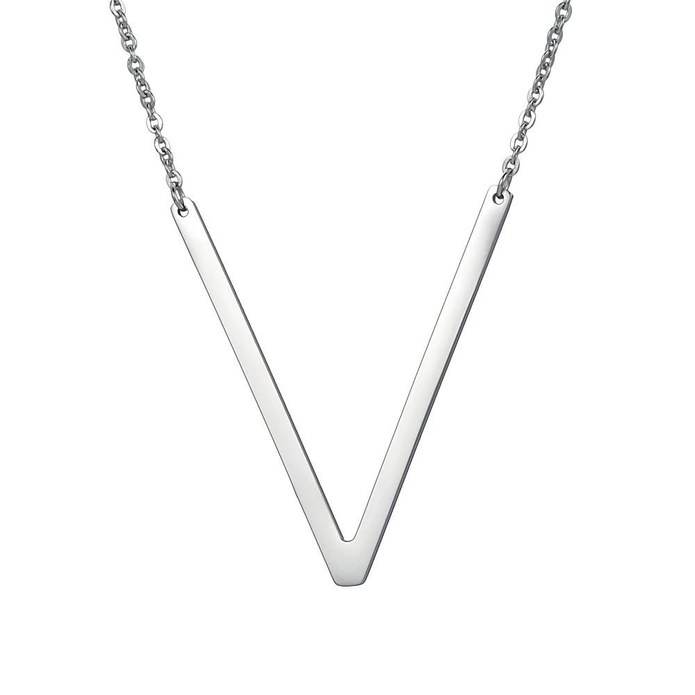 

316L Stainless Steel Large SIZE 26 Letters Necklace For Women Pendant Collar Initial Necklaces For Women Jewelry Pendant 35-45mm
