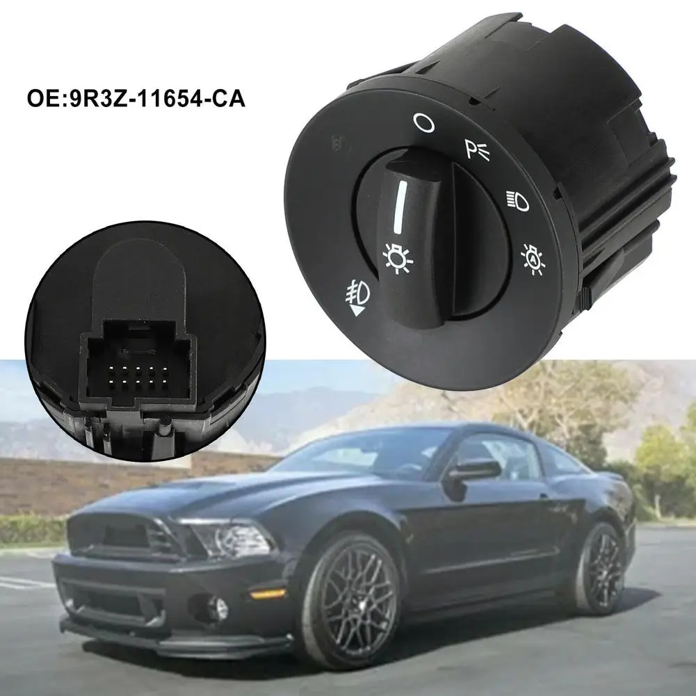 

Headlight Fog Light Lamp Switch Button 9r3z-11654-ca Compatible For 2009-2019 Ford Headlamp Control Switch
