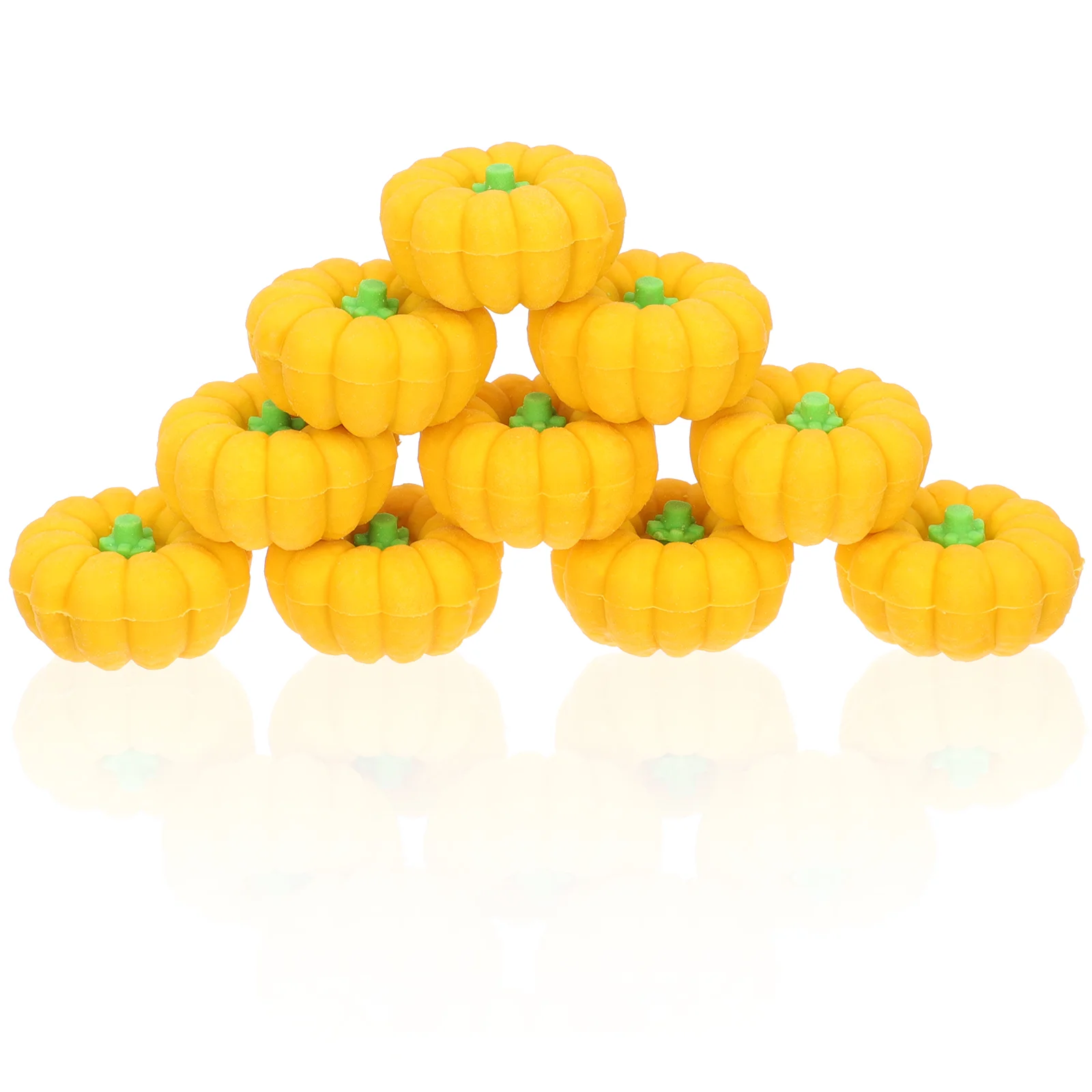 

30 Pcs Kids Pumpkin Eraser School Supply Students Accessory Vegetable Cartoon Erasers Classroom Giveaways Child