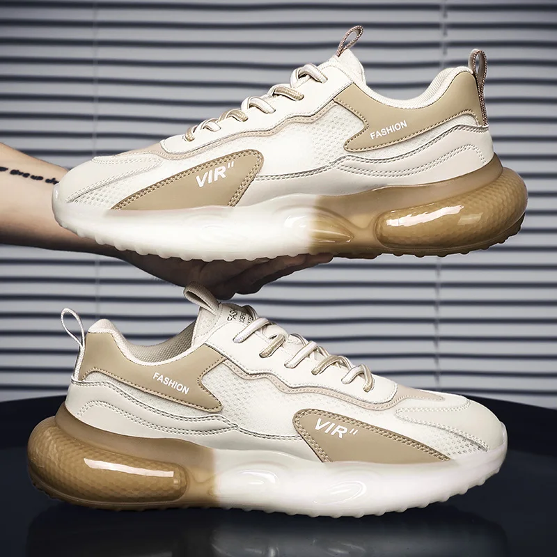 

Autumn 2023 new breathable casual versatile trend sports shoes Light and comfortable running platform men's shoes