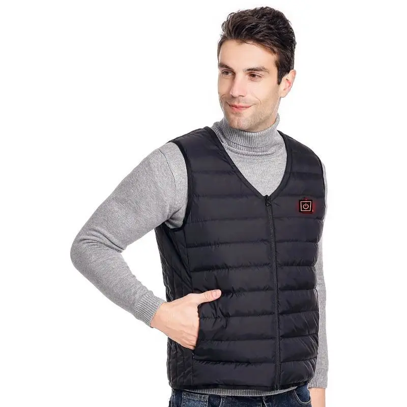 Winter Zone 5 heating clothing intelligent heating vest thermal clothing USB electric vest coat spot