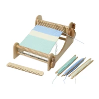 kids diy hand craft toys 2022 small weaving machine