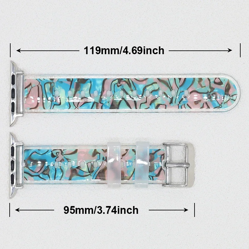Фото Силиконовый ремешок для Apple Watch band 10 9 8 7 45 мм 41 мм 49 44 мм 42 мм 40 мм 46 мм, браслет для iWatch series 6 5 4 3 SE Ultra 2 №2