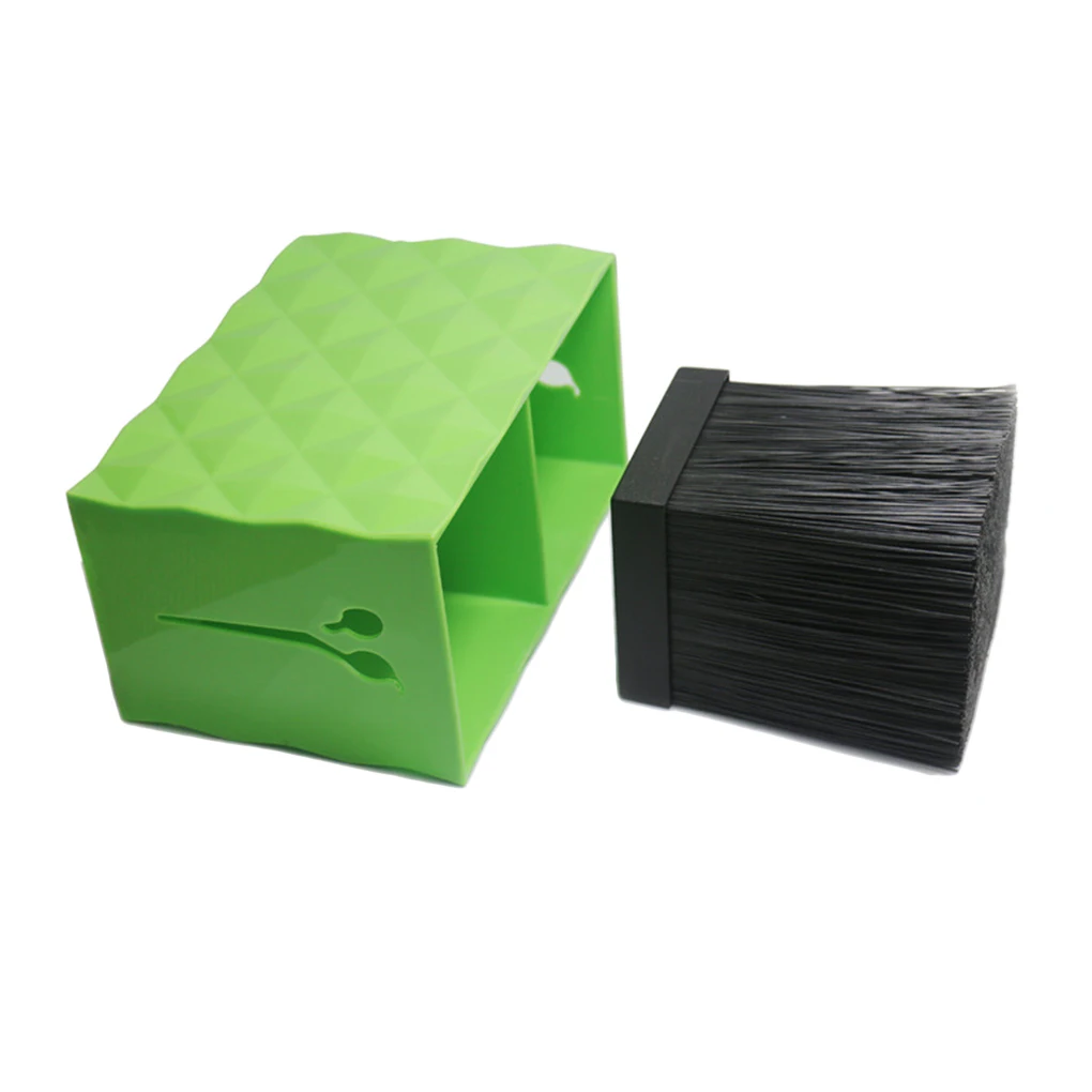 

Ножницы для стрижки, расческа, щетка, клипсы, настольный органайзер, коробка для хранения инструментов для парикмахерской, двухрядный конте...